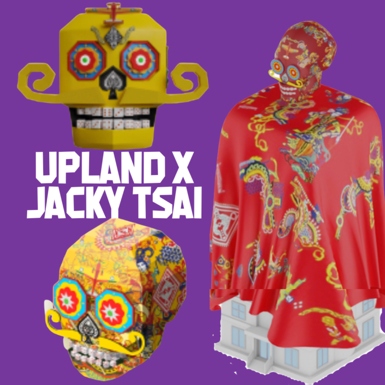upland and jacky tsai metaverse nft
